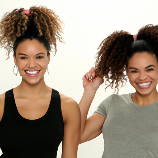 Playful Ponytails: Elevating Everyday Looks with Curly Flair